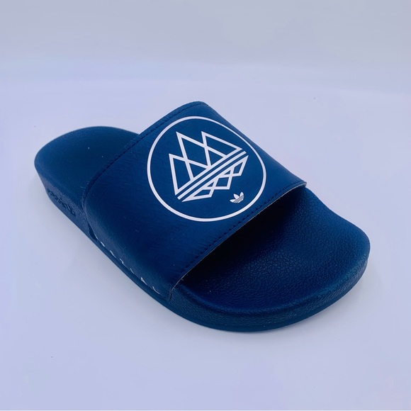 adidas Other - Adidas shoes Consortium Spezial Adilette slides sandals blue men size 6